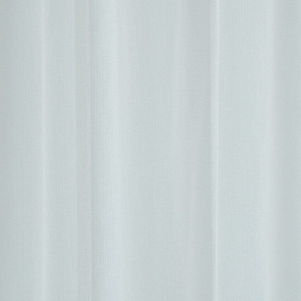 Transparenter weißer Vorhang Faria, der in Falten gelegt ist und auf der gesamten Länge sichtbar ist. Der Vorhang ist als Fertigschal in einem Verkaufspreis von 32,00 € angeboten.
