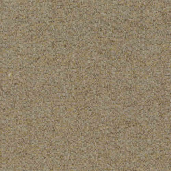 Recycelter, blickdichter Dekostoff in einer erdigen, beigen Textur, der für Vorhänge verwendet wird. Der Stoff hat eine feine Struktur mit kleinen Farbschattierungen.