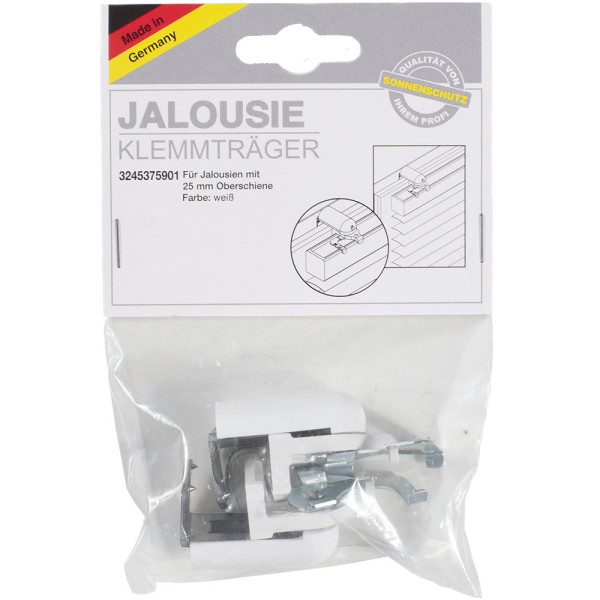 Klemmträger für Jalousie 25mm