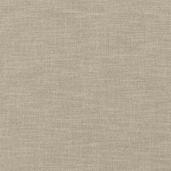 Unifarbener, blickdichter Dekostoff in Taupe mit feiner Webstruktur, der eine glatte, gleichmäßige Oberfläche zeigt. Der Stoff liegt faltig auf einer Fläche.