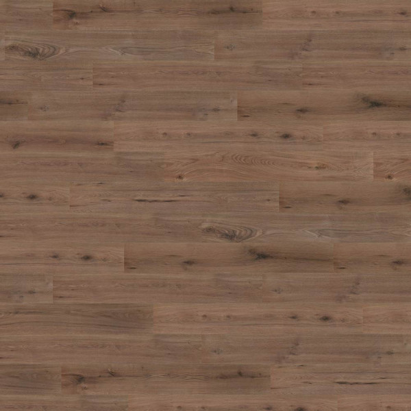 Streifendesign des Wineo Designbodens 1000 wood L in der Farbe Strong Oak Cappuccino mit Holzmaserung. Der Bodenbelag zeigt eine warme, natürliche Optik.